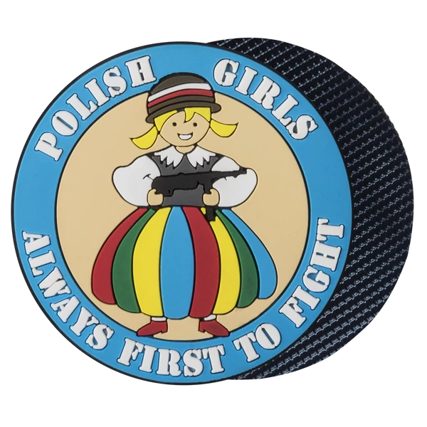 Helikon-Tex "POLISH GIRLS" Patch - PVC - Blue