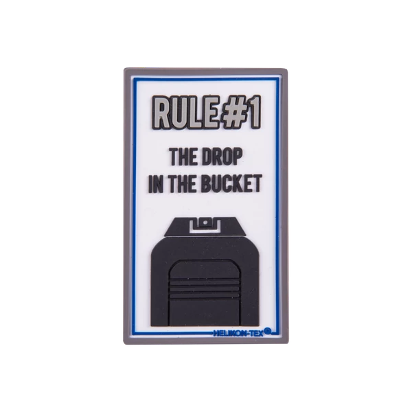 Helikon-Tex "Rule#1" Patch - PVC - White