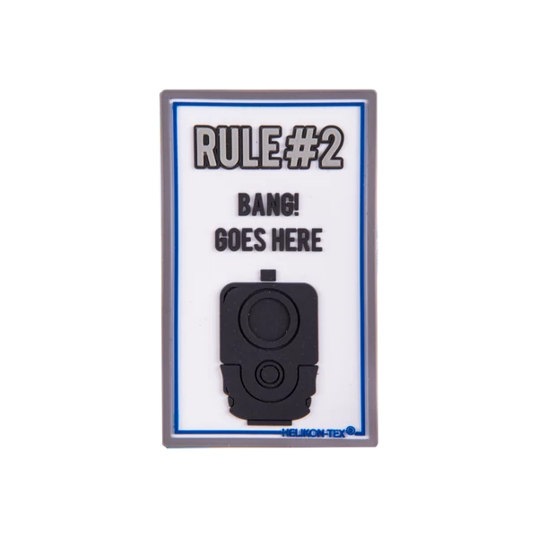 Helikon-Tex "Rule#2" Patch - PVC - White