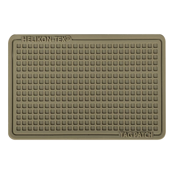 Helikon-Tex Tag Patch 60x40mm (set - 3pcs.) - PVC - Coyote