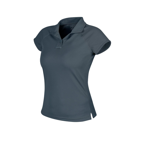 Helikon-Tex Urban Tactical Galléros női póló - TopCool Lite - Shadow Grey