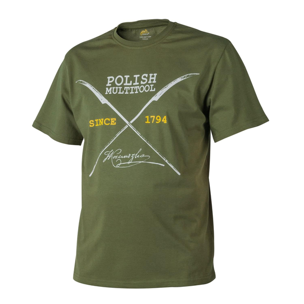 Helikon-Tex Póló (Polish Multitool) - Pamut - U.S. Green