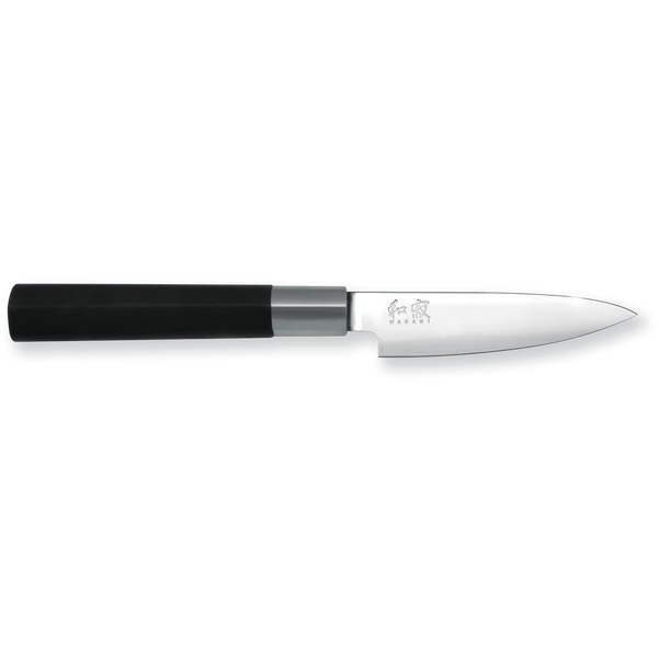 KAI Wasabi Black általános konyhakés (10 cm)