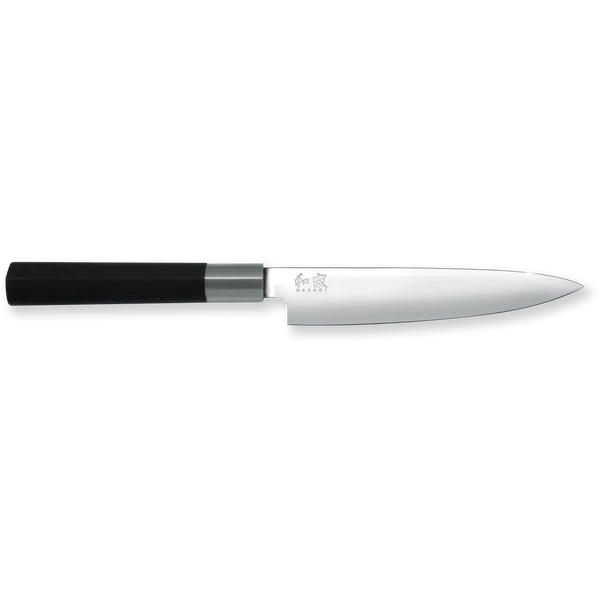 KAI Wasabi Black általános konyhakés (15 cm)