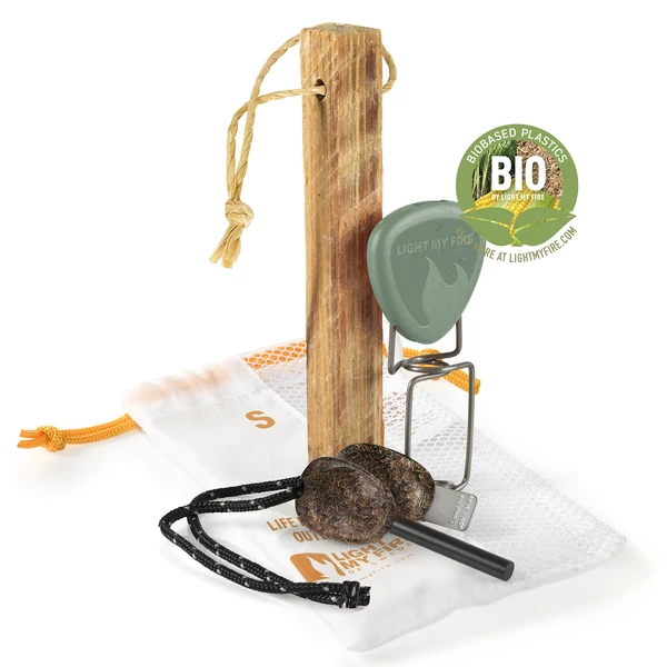 Light my Fire FireLighting Kit BIO- sandygreen/cocoshell