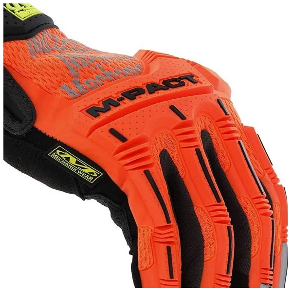 Mechanix Hi-Viz M-Pact kesztyű - Narancs