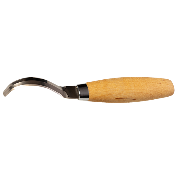 Morakniv® Wood Carving Hook Knife 163 Double Edge - Wood (ID 13445) fafaragó kés