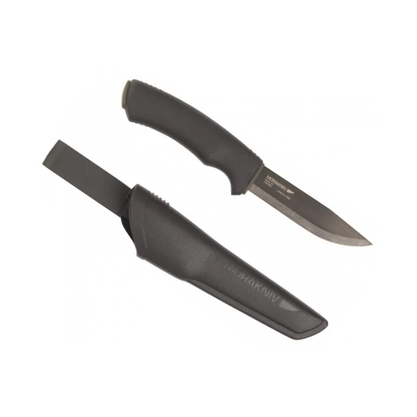 Morakniv® Bushcraft Black - Carbon Steel - Black (ID 12490)