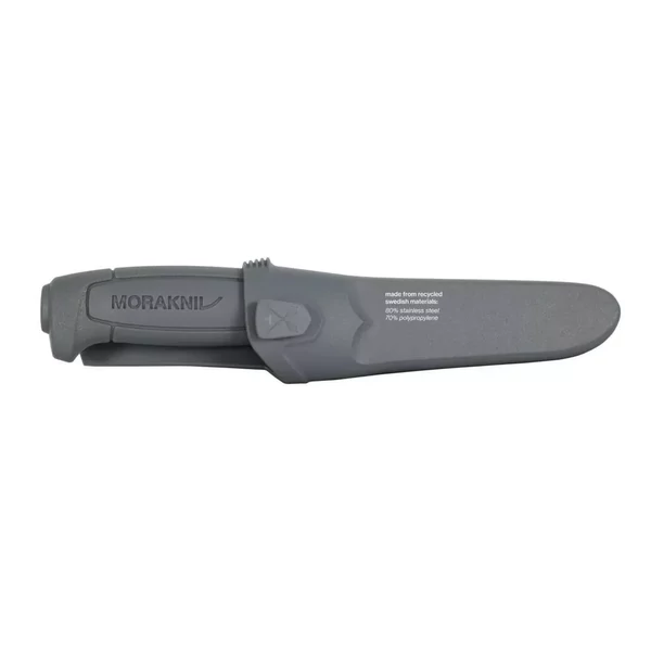 Morakniv Basic 546 SE (S) kés, tokkal, szürke