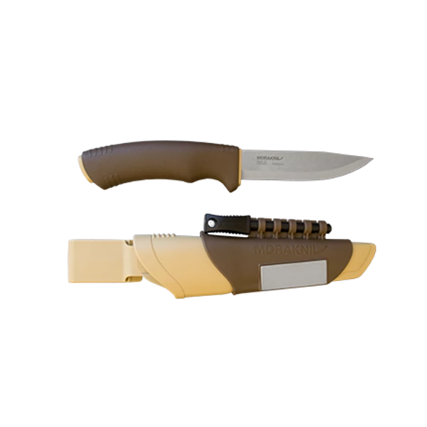 Morakniv® Bushcraft Survival Desert kés - rozsdamentes acél - homok (ID 13033)