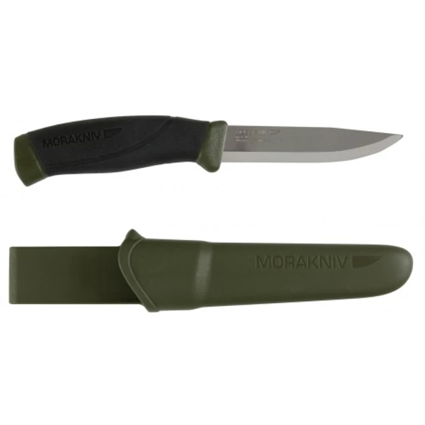 Morakniv® Companion MG (S) - Stainless Steel - Olive Green (ID 11827)