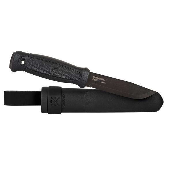 Morakniv® Garberg Black C (Polymer Sheath) - Carbon Steel - Black (ID 13716)