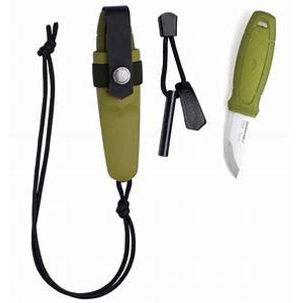 Morakniv® Eldris nyak kés - rozsdamentes acél - zöld (ID 12633)