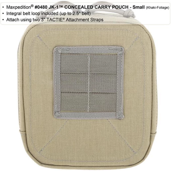JK-1 Concealed Carry rendszerező - fekete