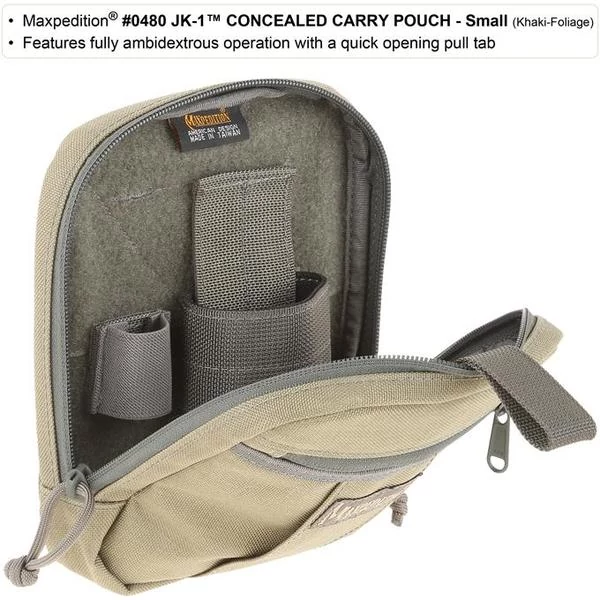 JK-1 Concealed Carry rendszerező - fekete