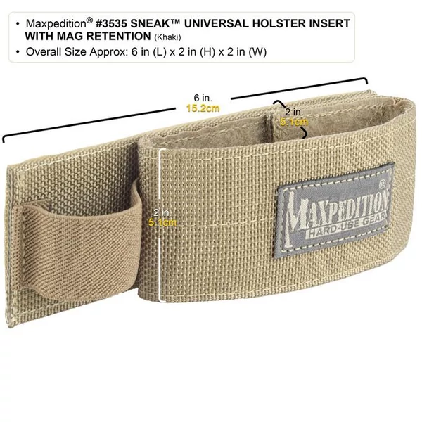 SNEAK™ Universal Holster Insert with MAG retention