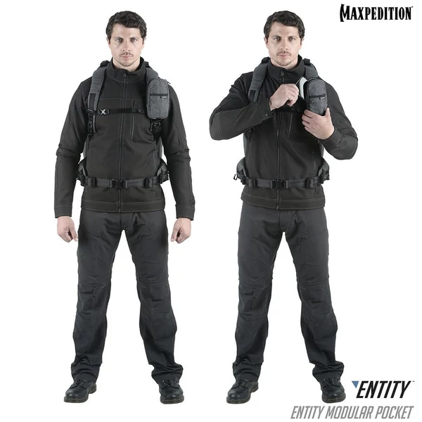 Maxpedition ENTITY Modular Pocket (Charcoal)