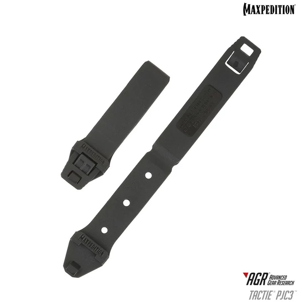 Maxpedition TacTie® PJC3™ (Pack of 6) (Black)