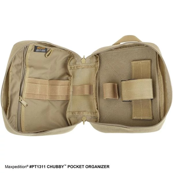 Maxpedition CHUBBY Pocket Organizer - Fekete