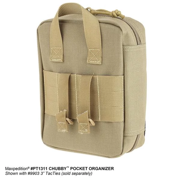Maxpedition CHUBBY Pocket Organizer - Fekete