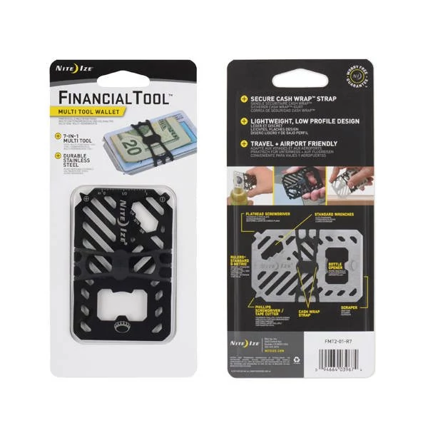 Niteize Financial Tool V.2 - pénztárca multiszerszám