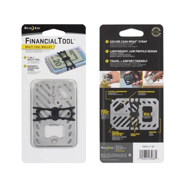Niteize Financial Tool V.2 - pénztárca multiszerszám
