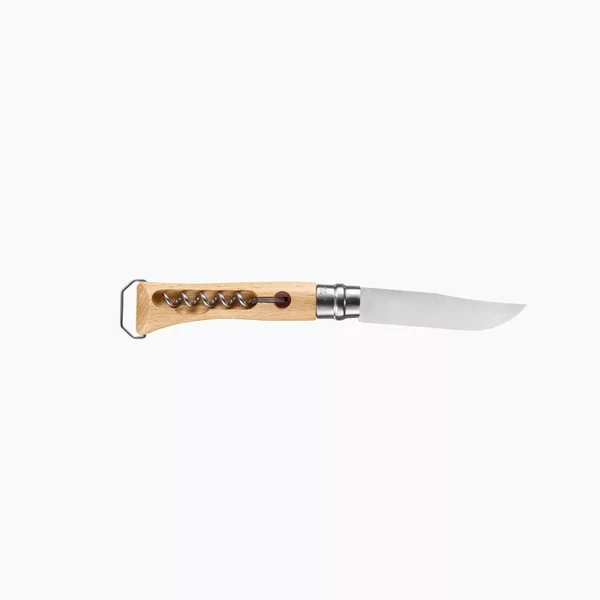 Opinel Tradition Classique Nomade No.10 (S) zsebkés, dugóhúzóval, bükk