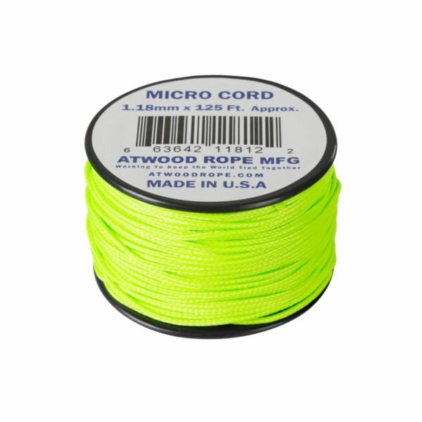 MICRO CORD (125FT) - Neon Green