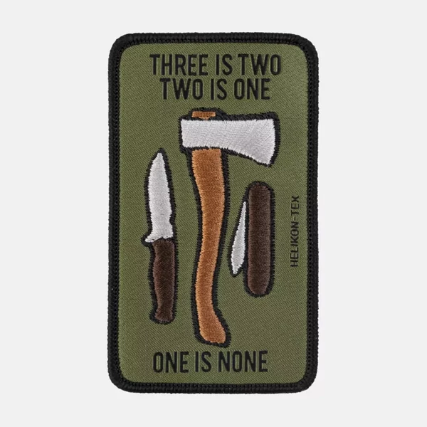 Helikon-Tex One is none Patch - Green felvarró