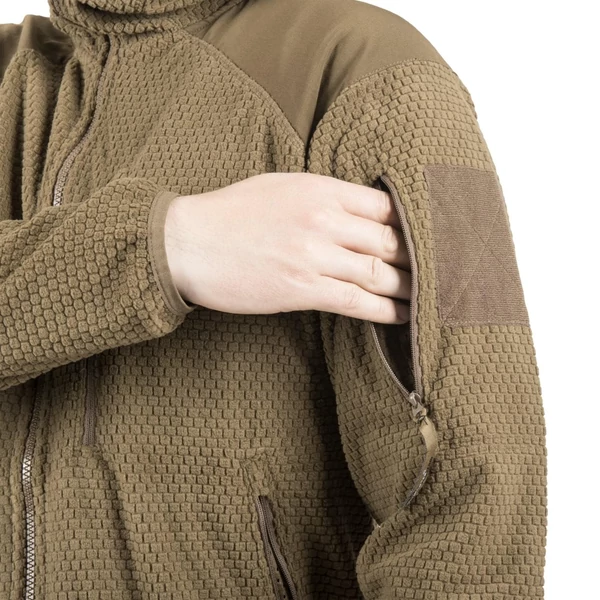 Helikon - Tex ALPHA HOODIE kabát - Grid Fleece