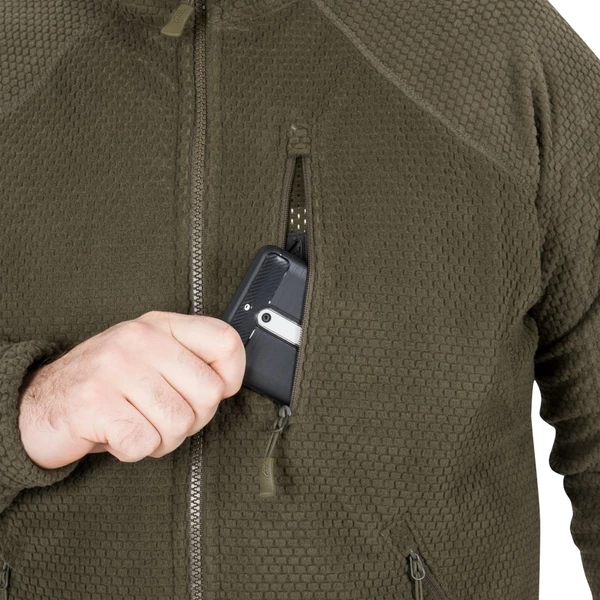 Helikon-Tex ALPHA taktikai kabát - Grid Fleece