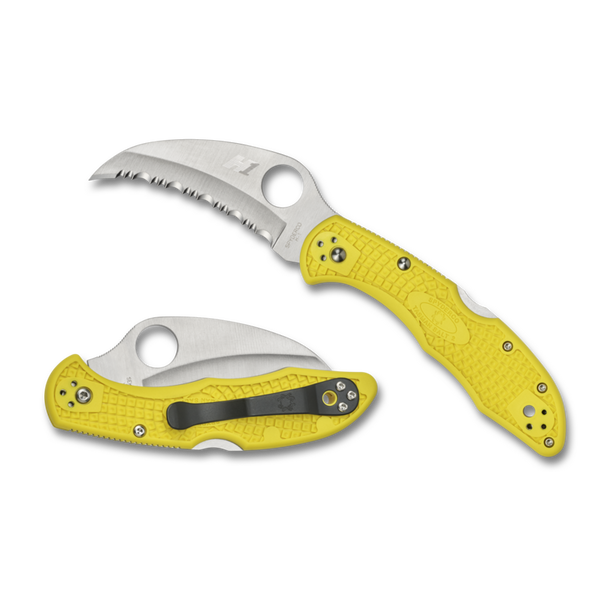 Spyderco Tasman Salt 2 FRN yellow