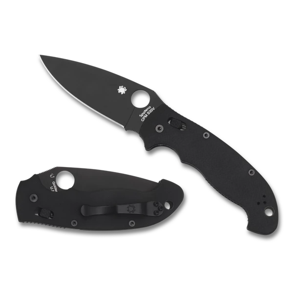 Spyderco Manix 2 XL G10 Black/Black Blade