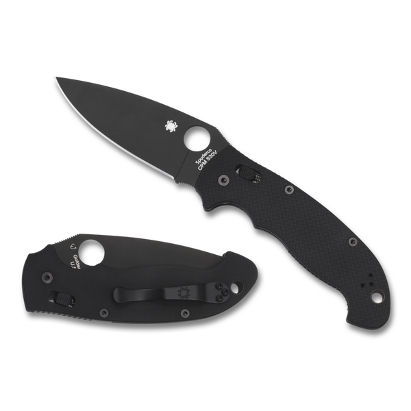 Spyderco Manix 2 XL G10 Black/Black Blade