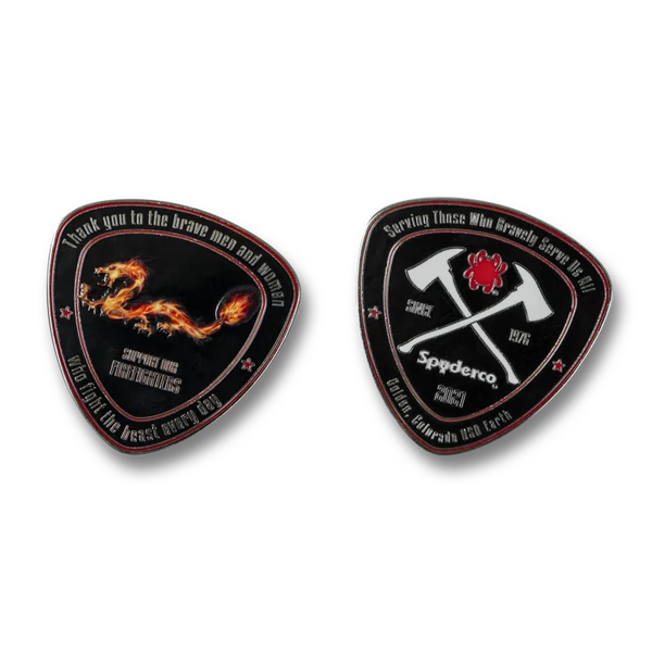 Spyderco Fire Dragon Coin 2021