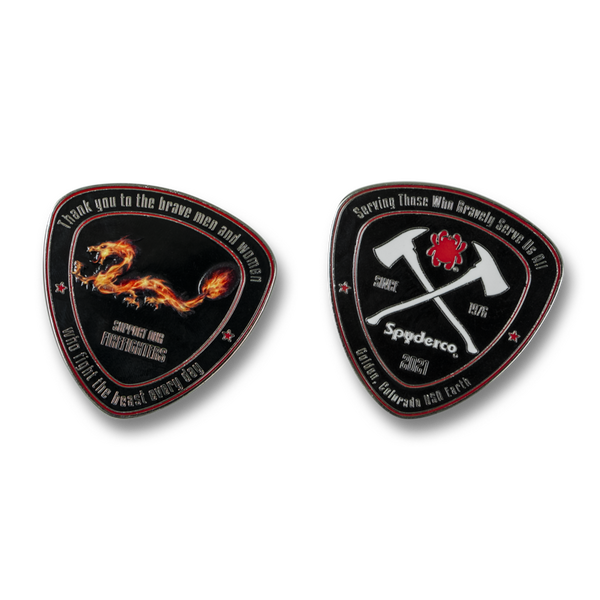 Spyderco Fire Dragon Coin 2021