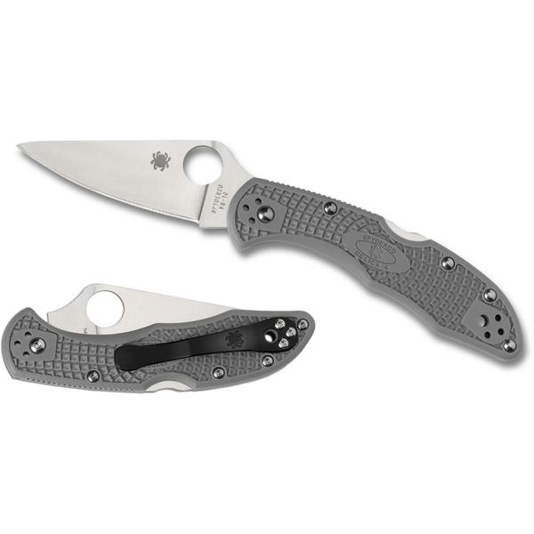 Spyderco Delica 4 Fran Flat Ground - Gray