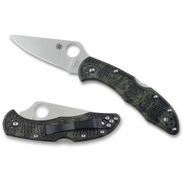 Spyderco Delica 4 Lightweight Green Zome