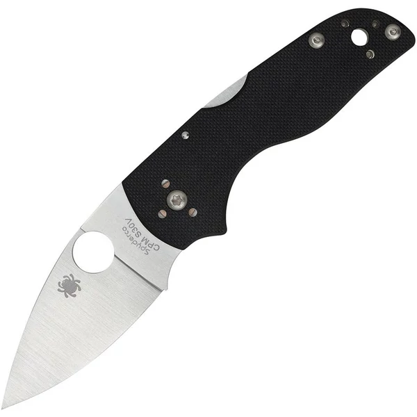Spyderco Lil' Native Black G10 MID Black Lock