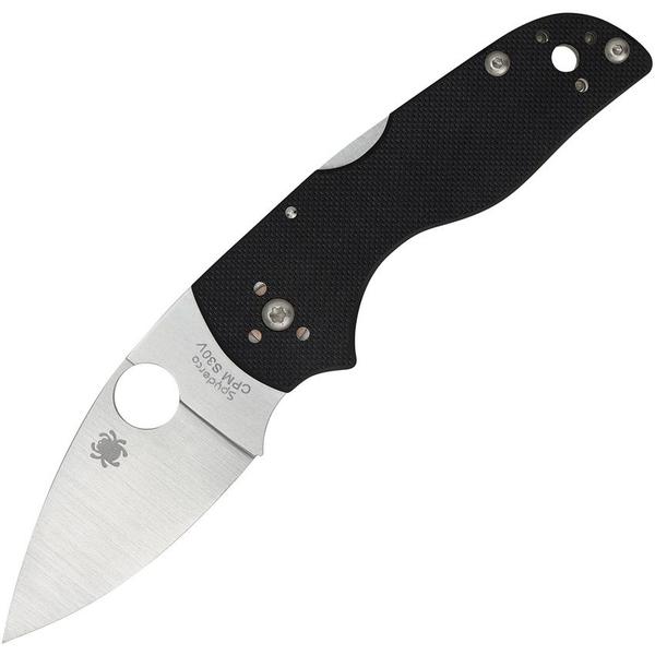 Spyderco Lil' Native Black G10 MID Black Lock