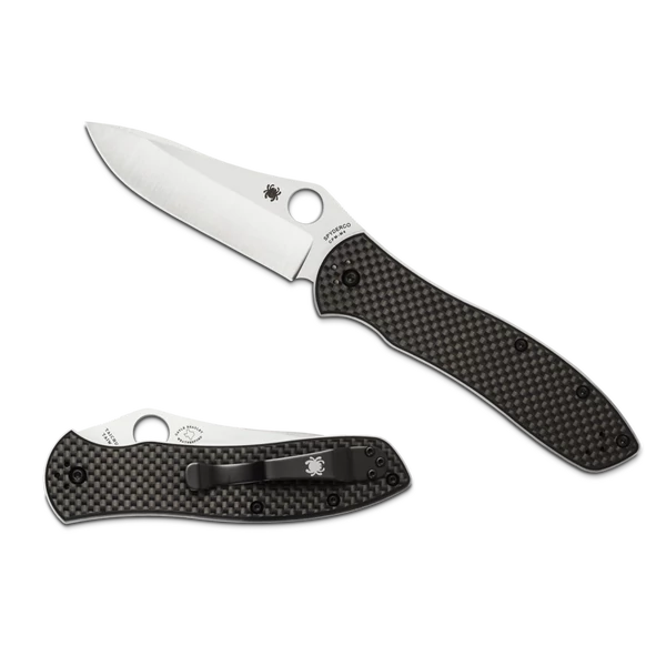 Spyderco Bradley Folder 2  Carbon Fiber