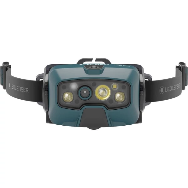 LEDLENSER HF4R Core 500lm/130m, Li-ion, tölthető fejlámpa, zöld