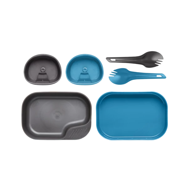 Wildo® CAMP-A-BOX® DUO Light tábori konyha - Light Blue / Dark Grey
