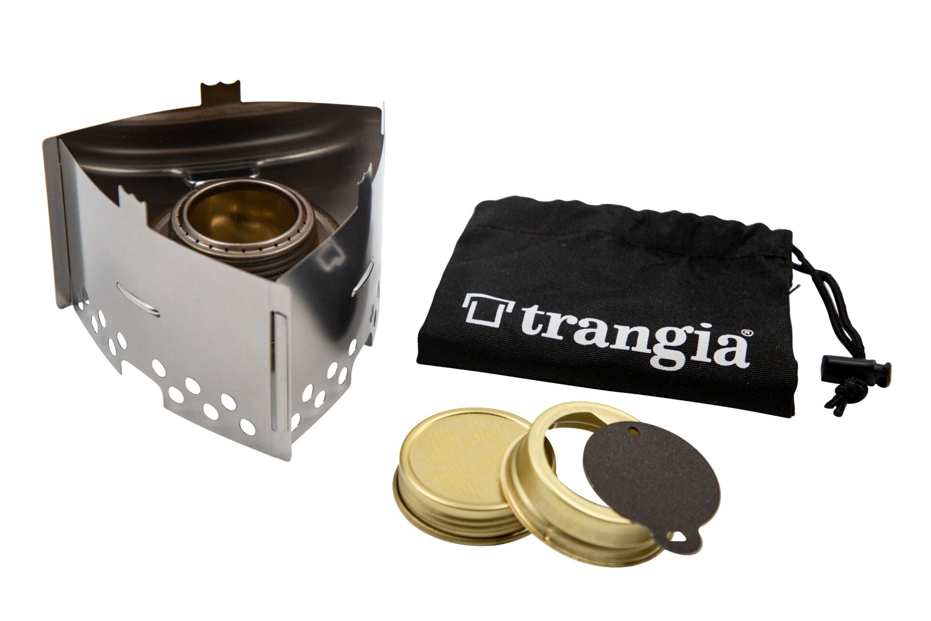 Trangia Triangle tűzhely szélfogóval