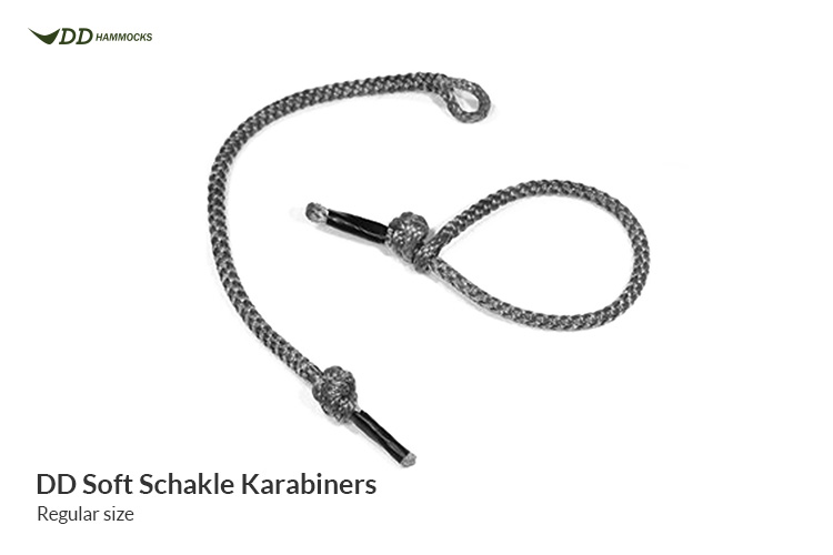 DD Soft Shackle Karabiner- 2db/csomag