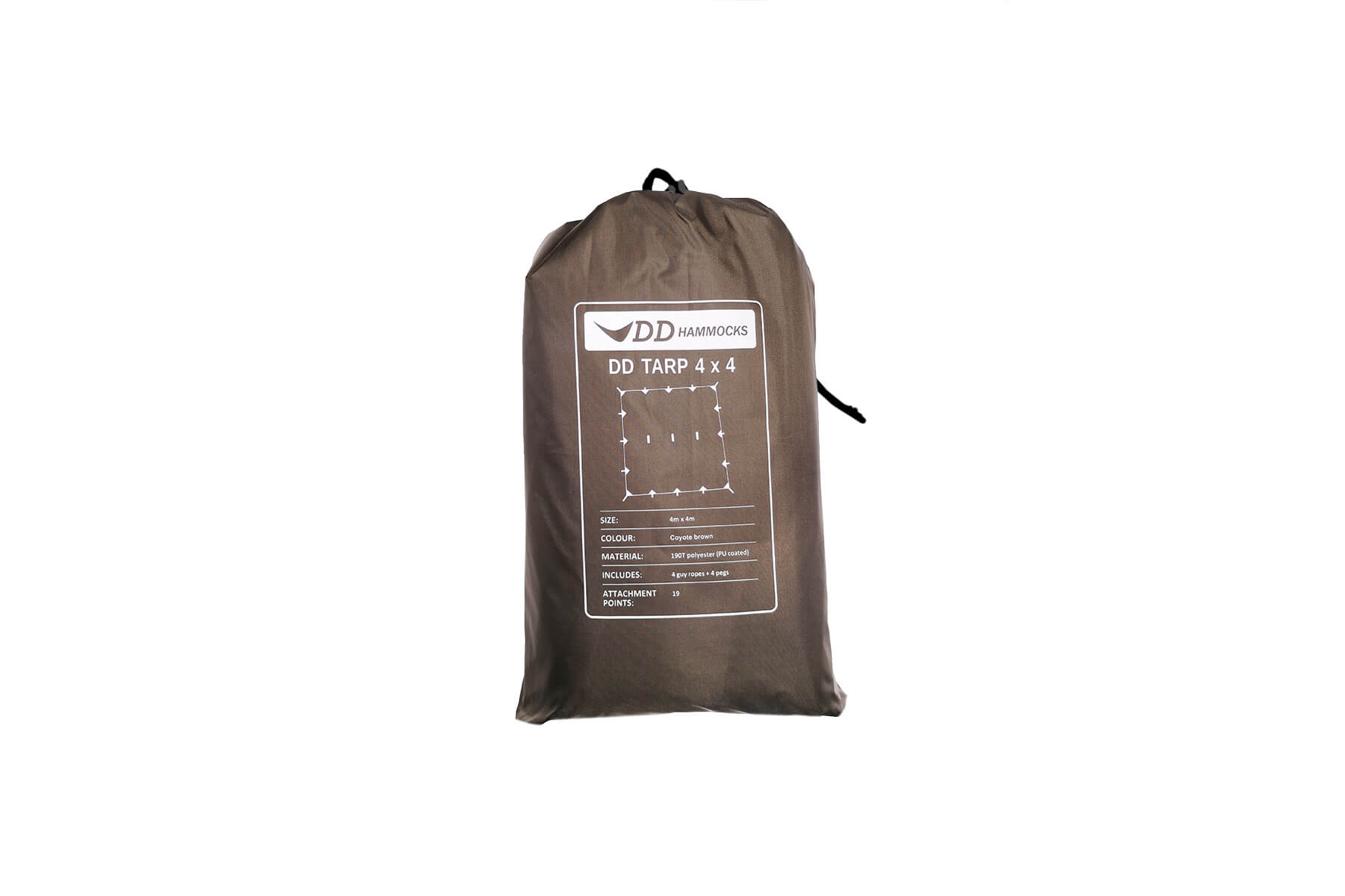 DD Tarp 4x4 - Coyote brown