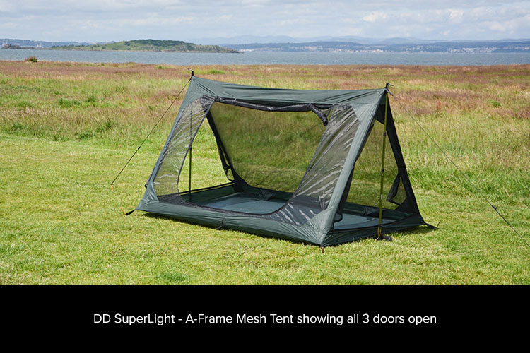 DD SuperLight - A-Frame - Mesh Tent - Olive green