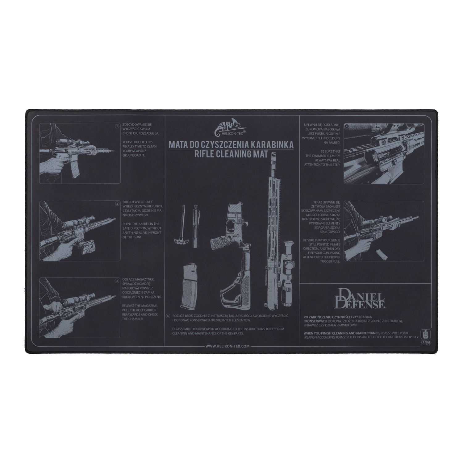 Helikon-Tex Rifle Cleaning Mat - Fekete