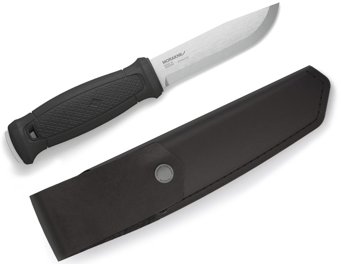 Morakniv® Garberg (Bőr tokkal) - Fekete (ID 12635)