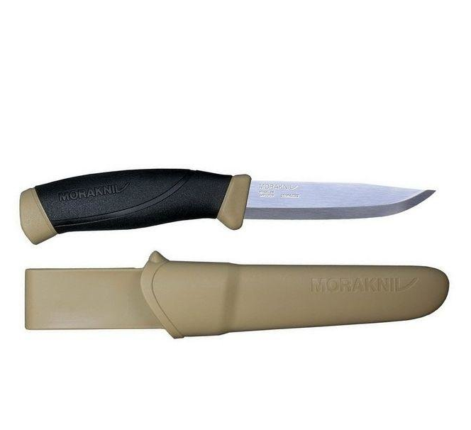 Morakniv® Companion Desert - Stainless Steel - Khaki (ID 13166)